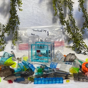 Transparent Legos 1/2 Lb Assorted Lego Bricks 8oz Lego Pieces Building Block Plastic Building Brick Classic Toy Lego Compatible Clear Bricks