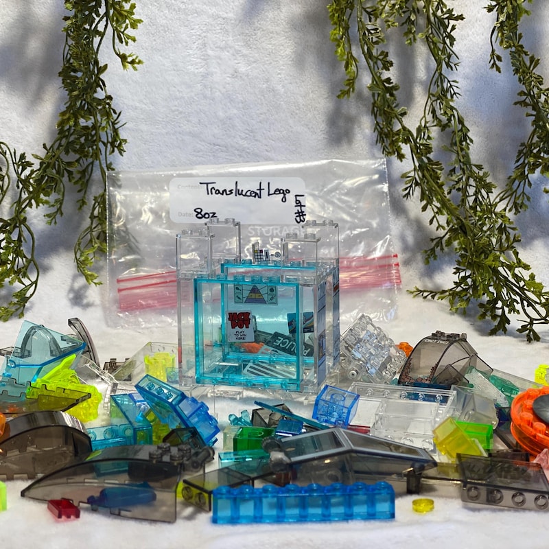 Translucent Legos - Etsy