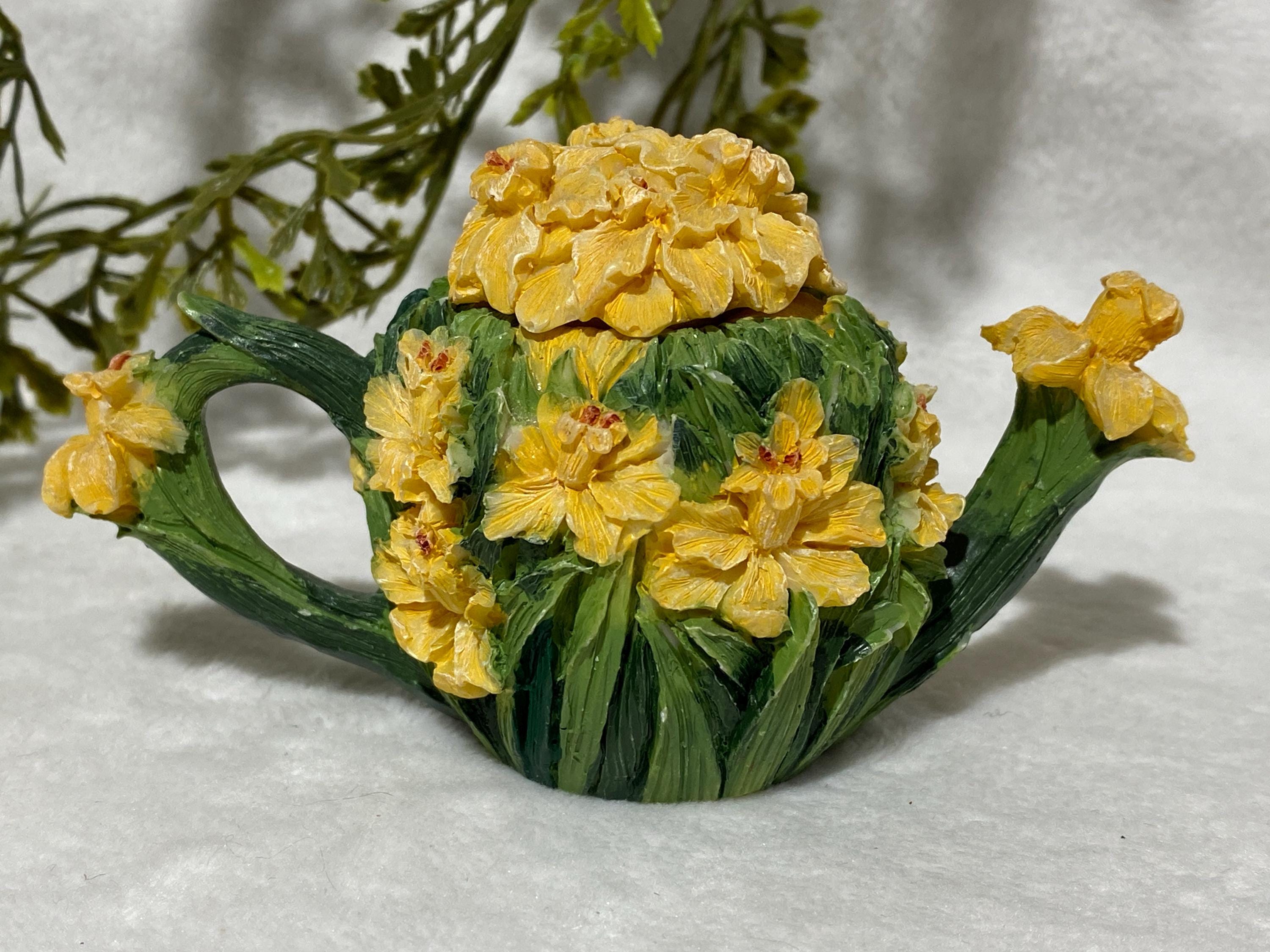 Flower Fairies Blumentopffüße – 3er-Set, Antikes Bronze-Design, Frostsicher Und Handbemalt (Daisy Fairy)