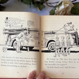 1954 Vintage First Edition Three Boys and a Mine by Nan Hayden Agle Ellen Wilson Illustrated Early Reader Kids Book Marian Honigman Kid Gift