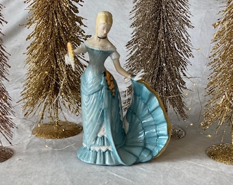 Vintage Franklin Porcelain Figurine: Arabella, The Waltz, 1980s Home Decor