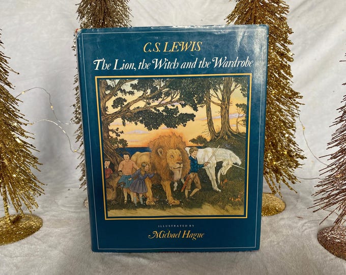 1983 Vintage the Lion the Witch and the Wardrobe by CS Lewis Michael ...