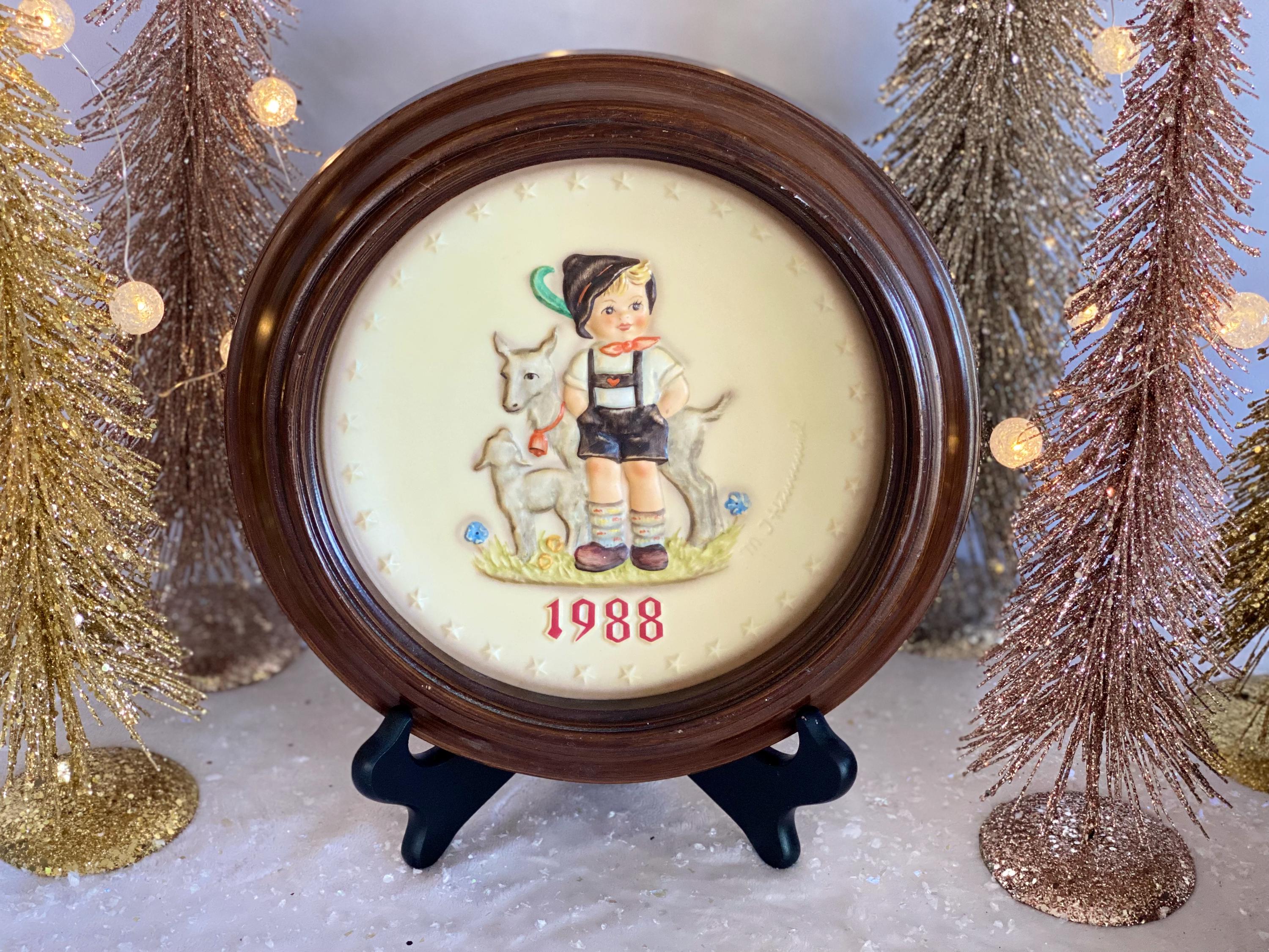 Hummel plate 1988 - Etsy 日本