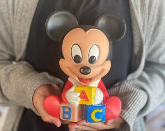 【ヴィンテージ】ミッキーマウス　ぬいぐるみ　希少　1986年 ロサンゼルス ヴィンテージ】ミッキーマウス ぬいぐるみ 希少 1986年 ロサンゼルス