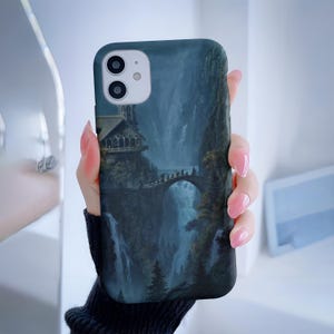 Herr der Ringe Handyhülle - Bruchtal Design - Tauche mit deinem Handy in die Magie Mittelerdes ein