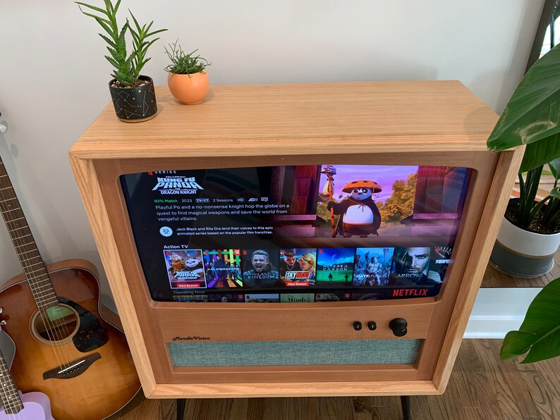The Duke Retro Style TV With Today's Technology 32 Etsy