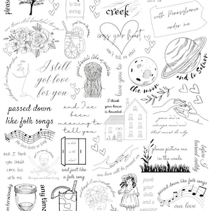 Seven lyric art