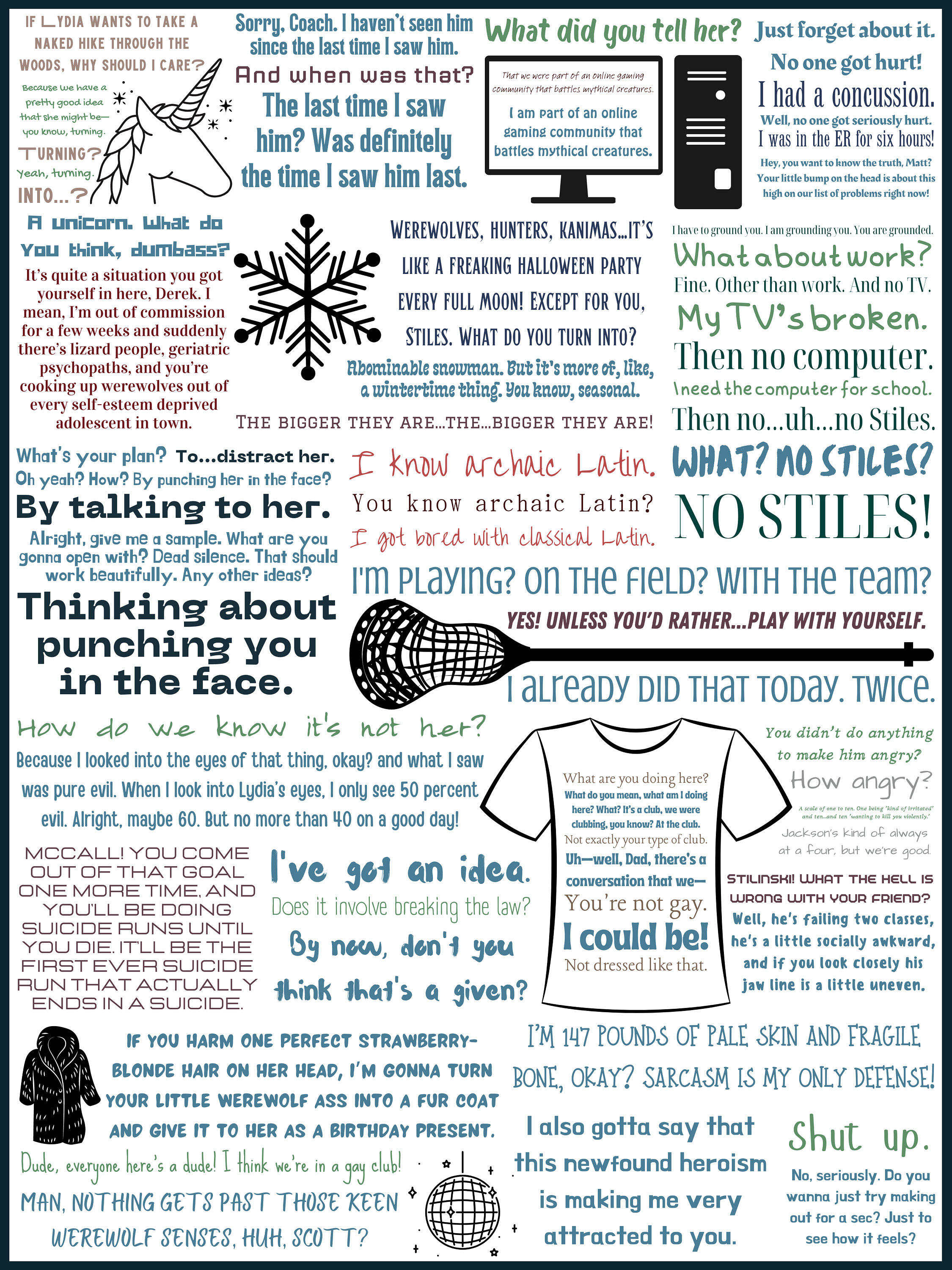Teen Wolf season 2 quotes