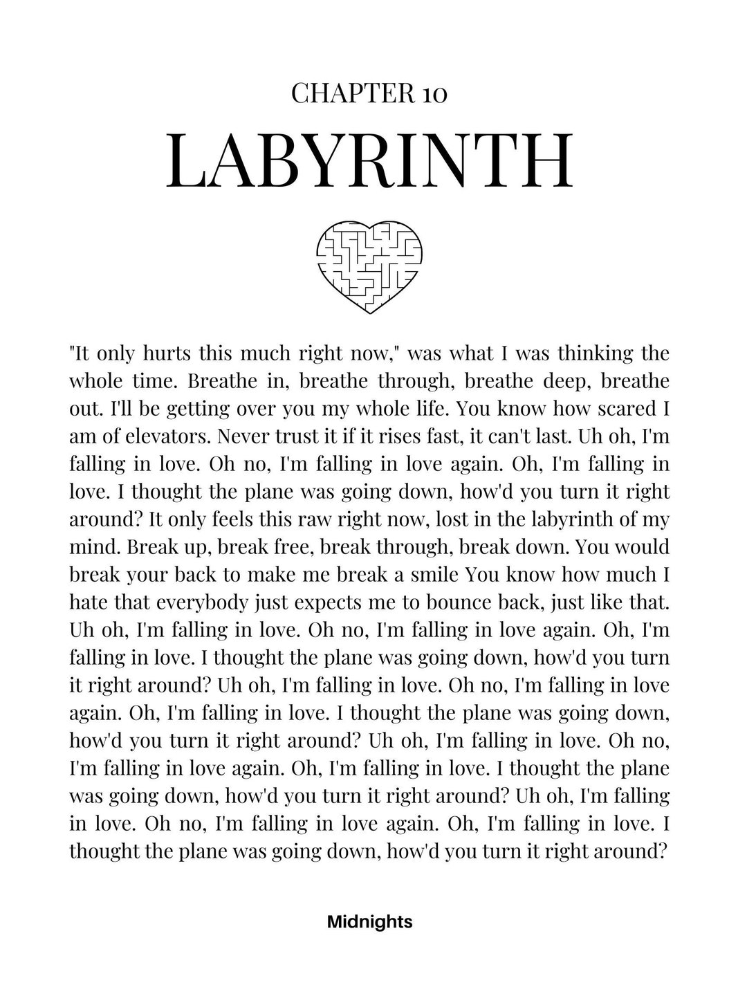 Labyrinth Book Page Etsy