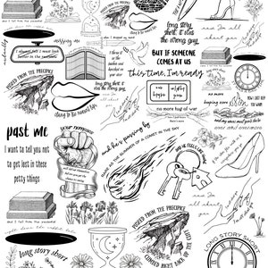 Long Story Short lyric art