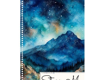 Reusable Nurse Report Notebook: Stars&Moon RN Design