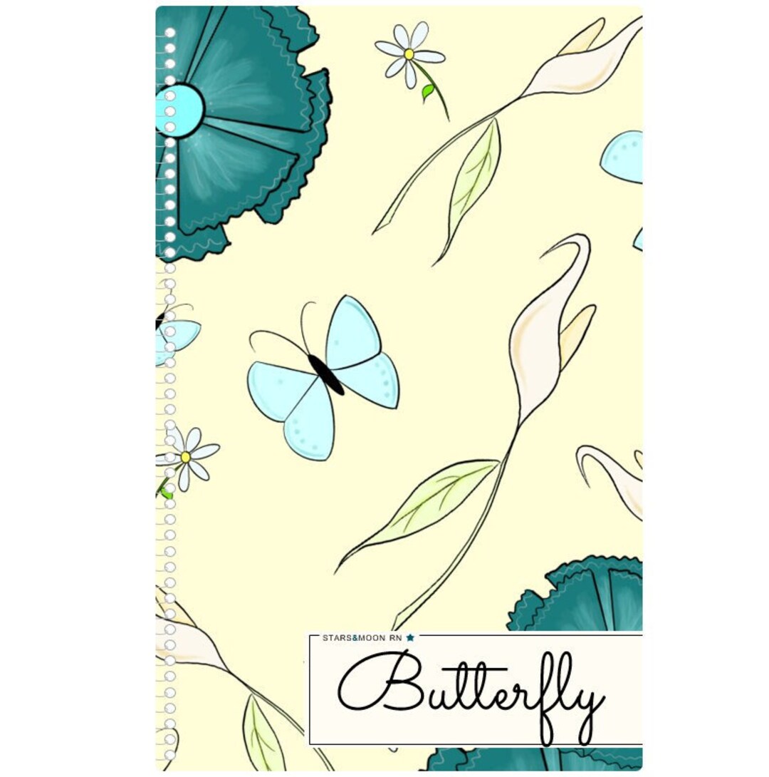 REUSABLE Respiratory Therapist Patient Report Notebook With Hourly