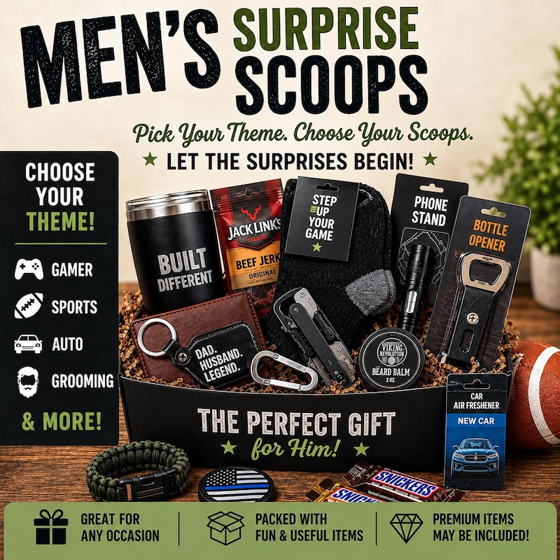 Surprise Scoop Gift Box - 60+ Gift Ideas for 2026