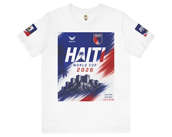 Copa Mundial de Haití 2926 L'Union Fait La Force Camiseta / Fútbol Haití