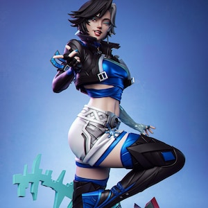 Luna Snow Fan Art Figure 3D Printed Painted / Not Painted Resin Garage Kit