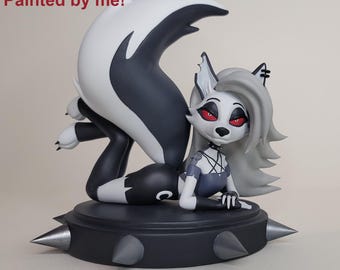 Hell Hound Fan Art Figure 3D Printed Painted / Not Painted Resin Garage Kit Furry