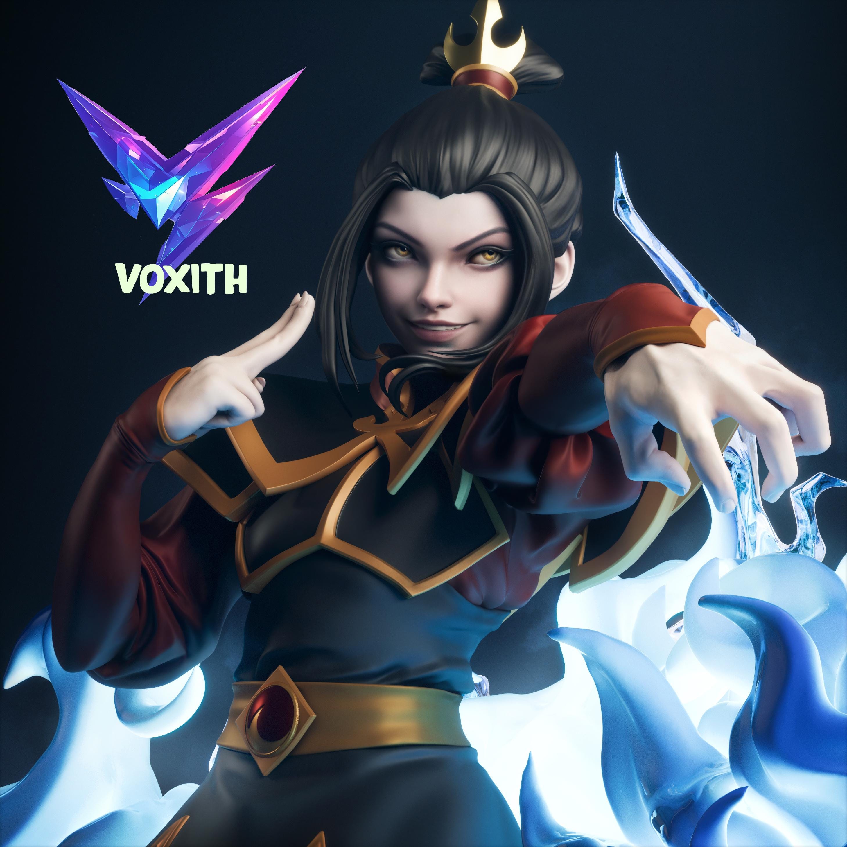 Azula Art Figure 3D Printed Painted / Not Painted Resin Garage Kit