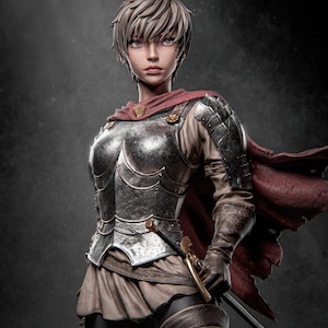Berserk Casca Fan Art Figure 3D Printed Painted / Not Painted Resin Model Garage Kit CA3D