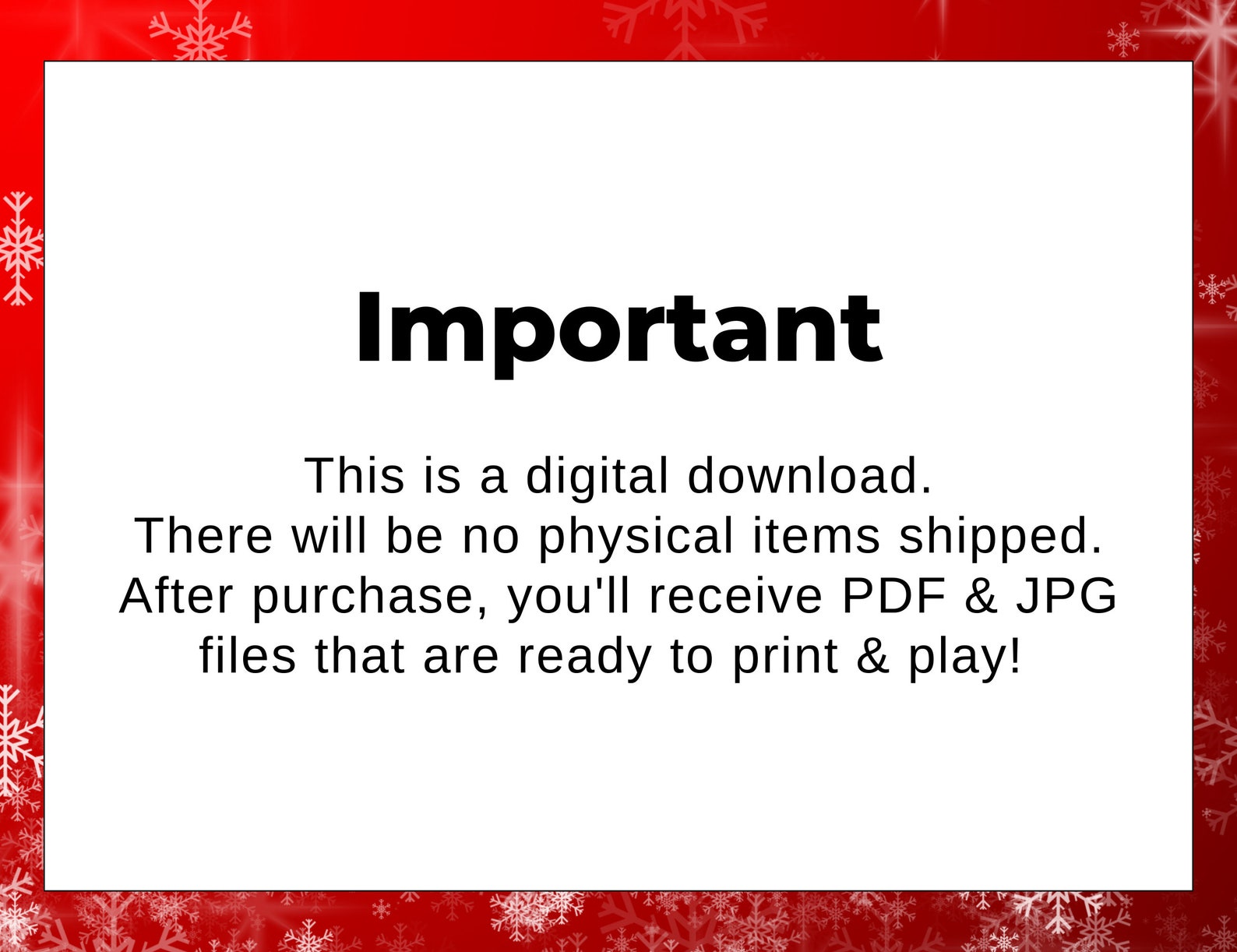 Christmas Minute to Win It Printable Game Ideas With Supply List and ...