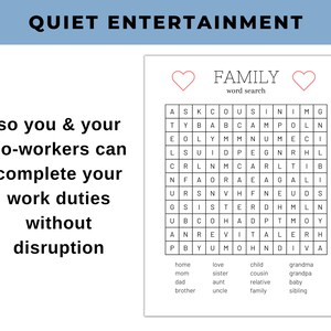 Take Your Child to Work Day Printable Game Bundle image 5