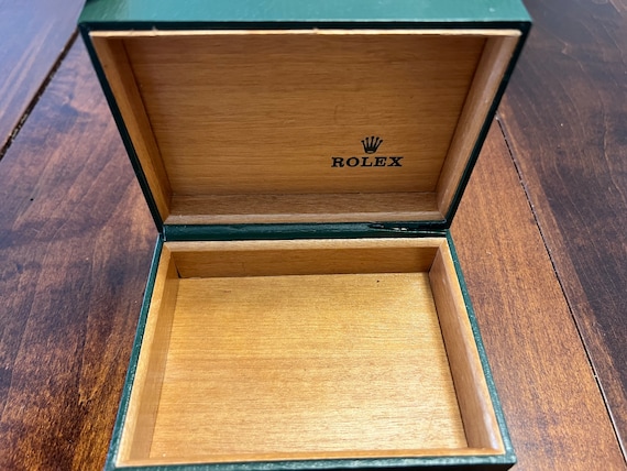 Vintage Green Rolex Watch Box 10.00.01 - image 9