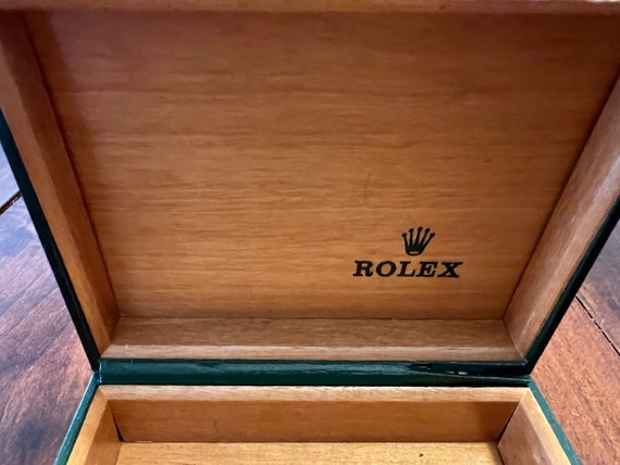 Vintage Green Rolex Watch Box 10.00.01 - image 8