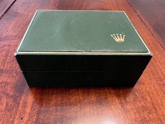 Vintage Green Rolex Watch Box 10.00.01 - image 1