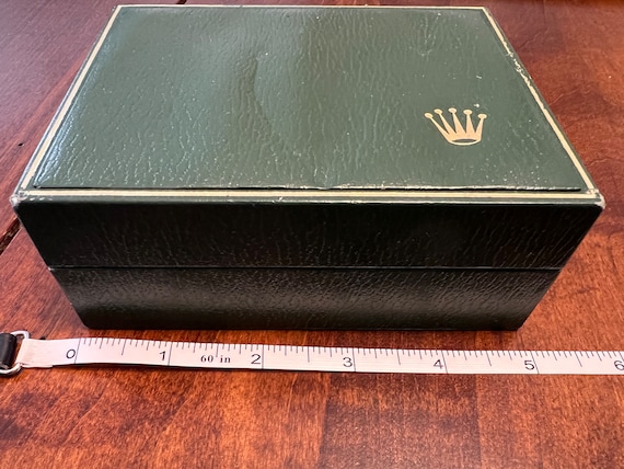 Vintage Green Rolex Watch Box 10.00.01 - image 10