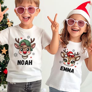 Reindeer Outfit Kids Etsy