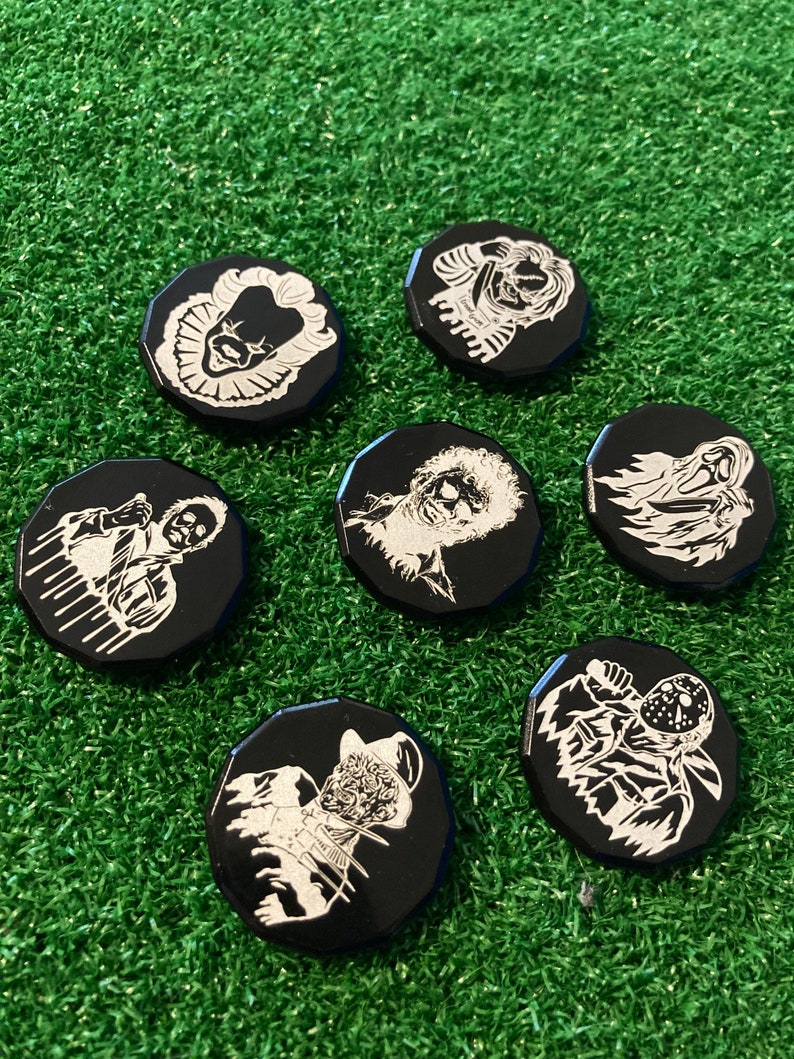 Personalized Custom Golf Ball Marker and Divot Tool, Christmas Gift