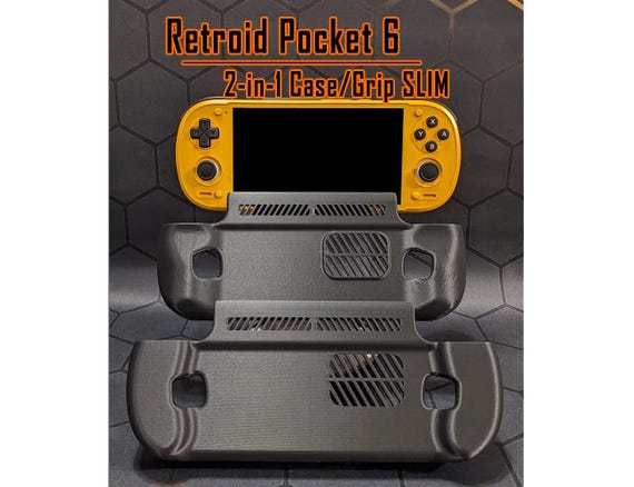 Retroid Pocket 6 - Slim Case & Grip - 2-in-1 -- 3D Printed - Etsy