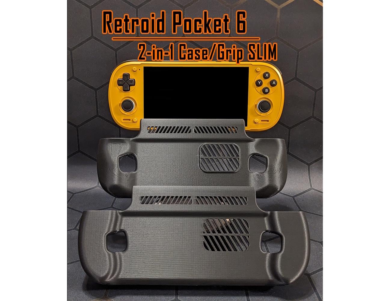 Retroid Pocket 6 - Slim Case & Grip - 2-in-1 -- 3D Printed - Etsy Retroid Pocket 6 - Slim Case & Grip - 2-in-1 -- 3D Printed - Etsy
