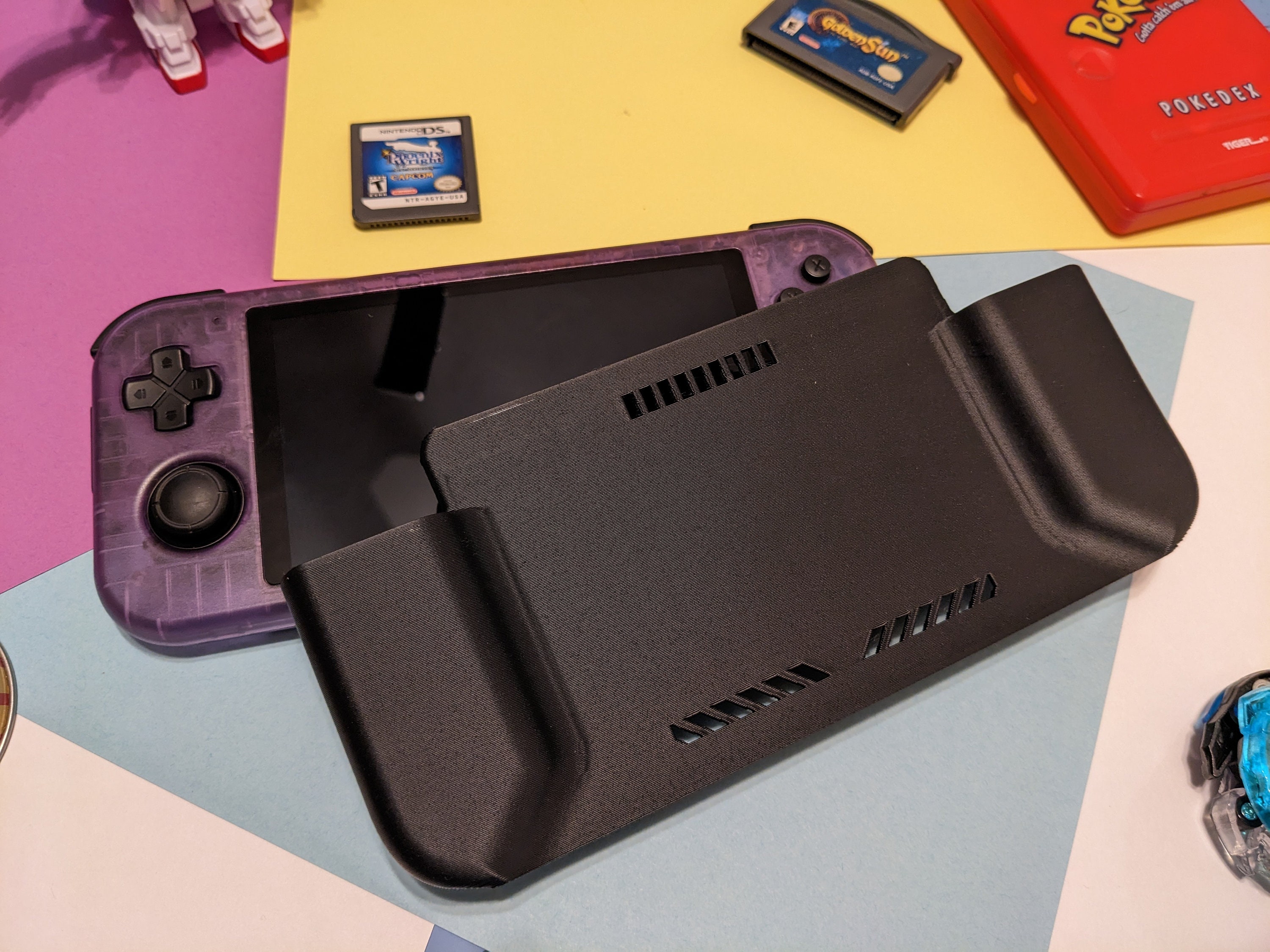 Retroid Pocket 3 / 3+ Case & Grip 2-in-1 -- 3D Printed