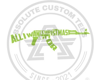 All I want for Christmas AK Digital Download