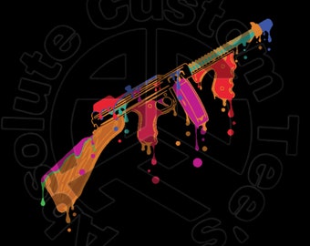 Direkter Download Tommy Gun Neon Drip