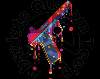 Ruger 45 Mark 3 Neon Drip Omedelbar nedladdning