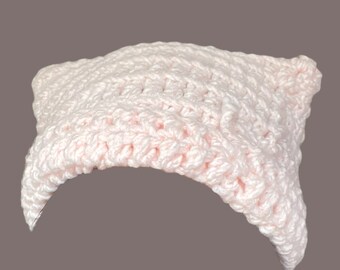 Handmade Crochet Handmade Cat Ear Beanie