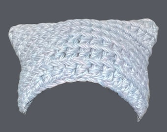 Handmade Crochet Cat Ear Beanie