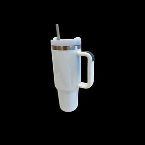 40 oz. Sublimatie blanco beker (stanley-stijl)