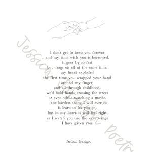 Poema Não Posso Manter Você Para Sempre