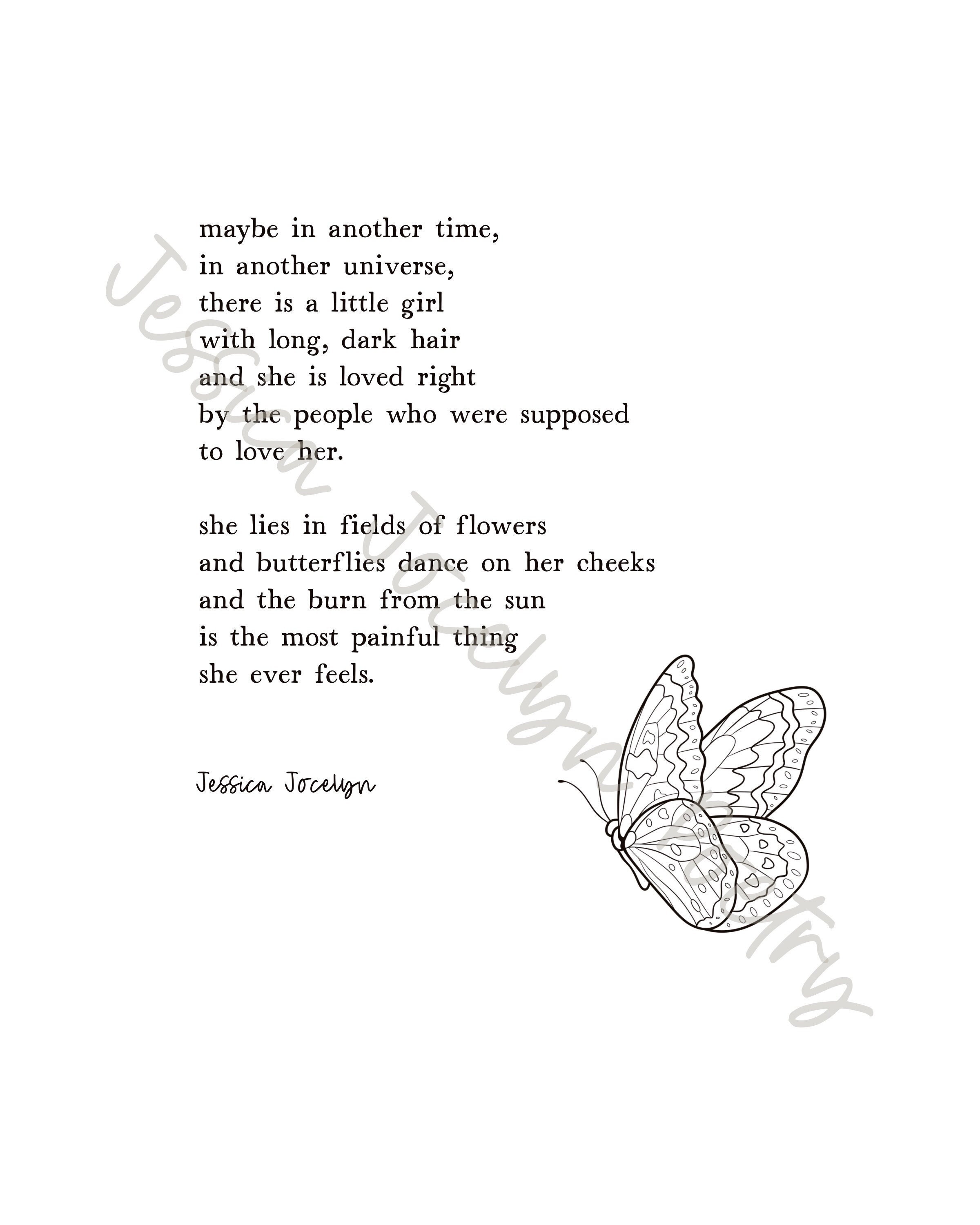 Maybe in Another Universe Poem - Etsy