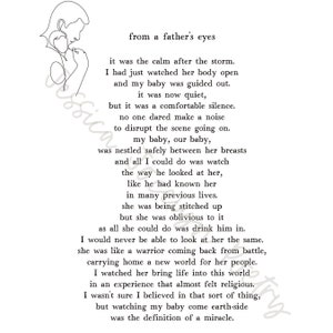 Do poema dos olhos de um pai