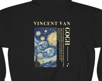 Vincent Van Gogh Original color- unisex hoodie