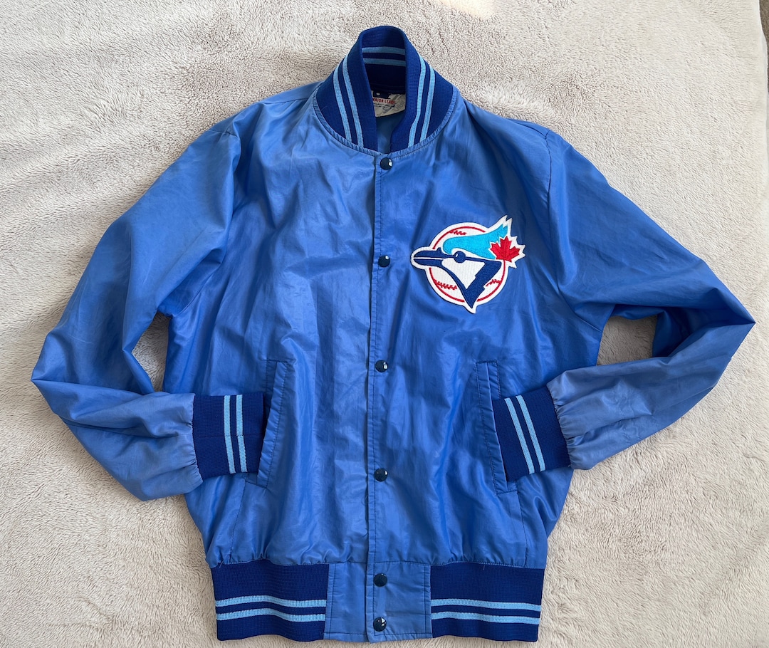 Bluejay Vintage MLB Toronto Blue Jays Satin Starter Bomber Jacket 90s