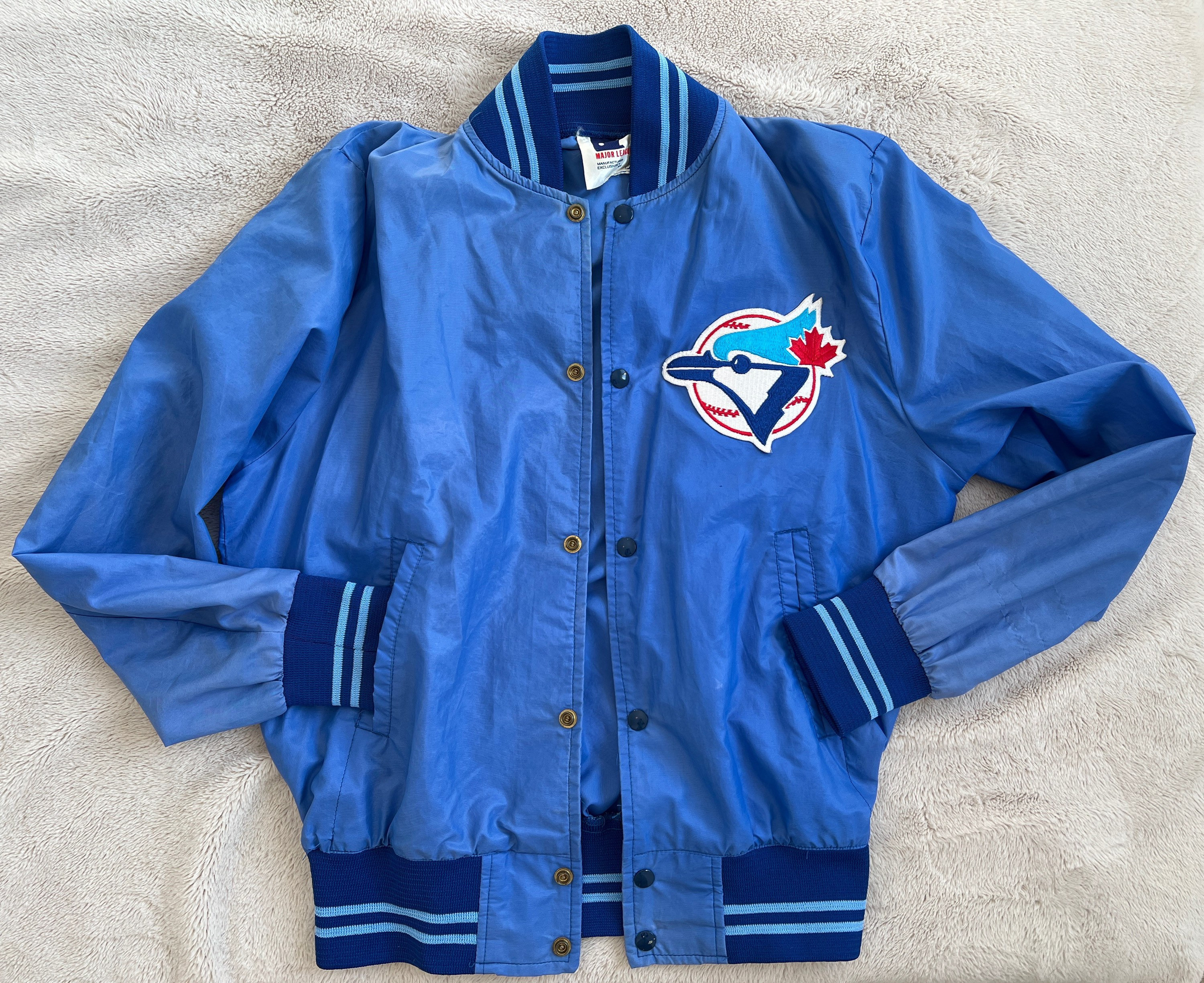Bluejay Vintage MLB Toronto Blue Jays Satin Starter Bomber Jacket 90s