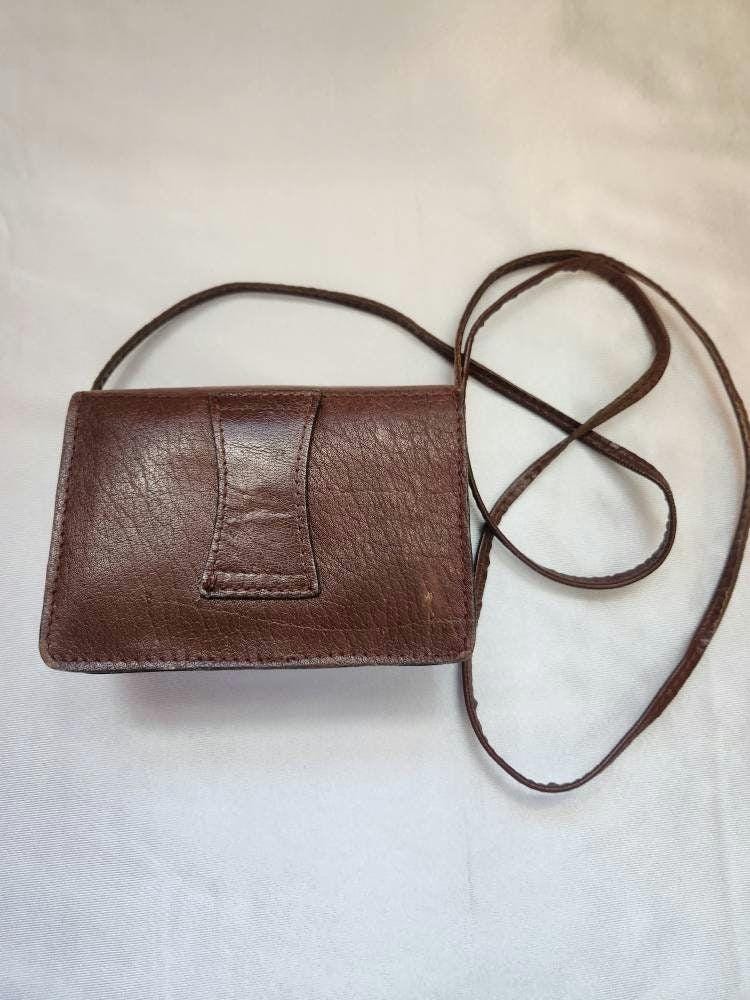 ◇良品◇HATO HASI ショルダーバッグレザーブラウン ◇良品◇HATO HASI ショルダーバッグレザーブラウン