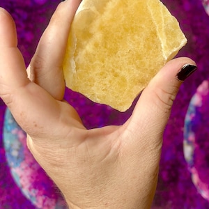 Orange Calcite Slab