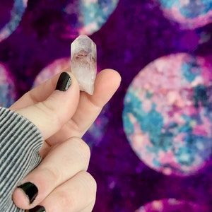 Pink Lithium Quartz Point