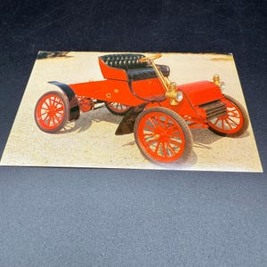 1903 Ford Model A Runabout Postkarte Long Island Auto Museum Antique Car Unbenutzt
