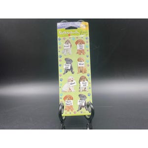 ヴィンテージ スティケティ・ドゥーダ 子犬用励ましステッカー 2枚入り